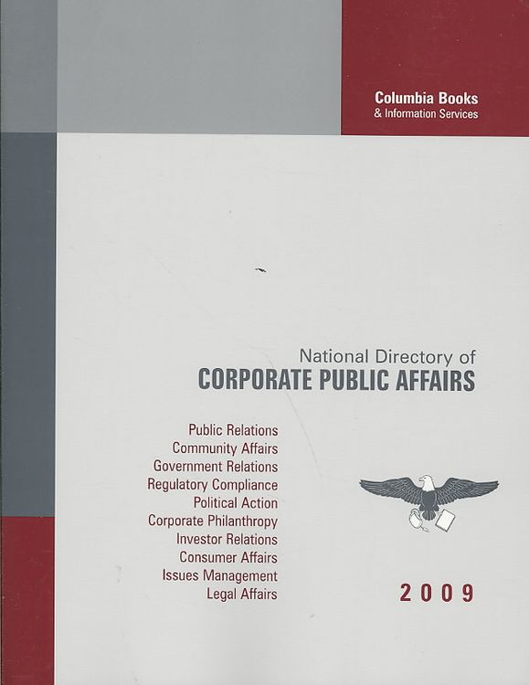 Produktbild: Natl Directory Of Corpora-2009