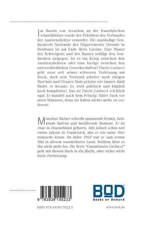 Produktbild: Commissaire Carlucci: Der Austernz&uuml;chter von Arcachon