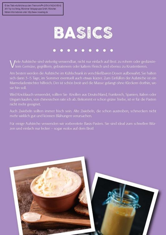 Produktbild: Aufstriche aus dem Thermomix®