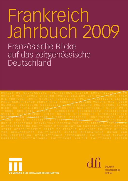 Produktbild: Frankreich Jahrbuch 2009
