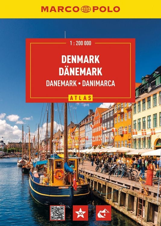 Produktbild: MARCO POLO Reiseatlas D&auml;nemark 1:200.000