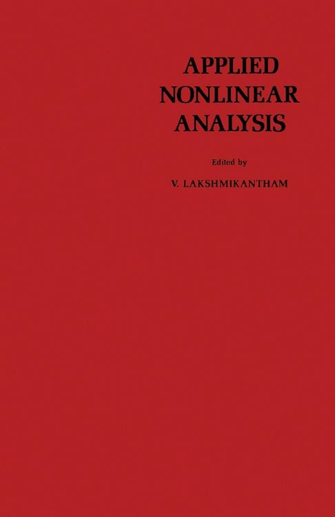 Produktbild: Applied Nonlinear Analysis