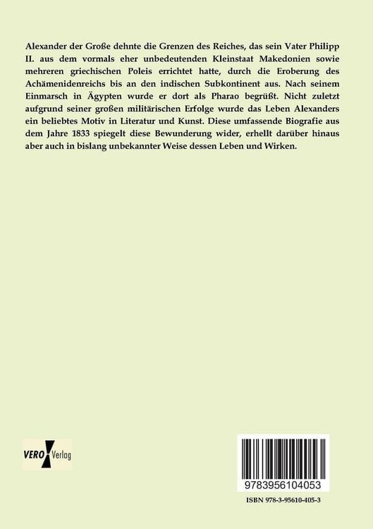 Produktbild: Geschichte Alexanders des Gro&szlig;en