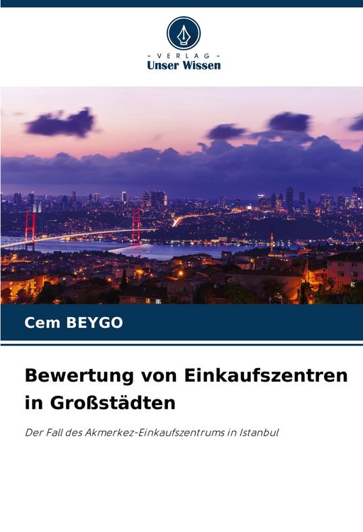 Produktbild: Bewertung von Einkaufszentren in Gro&szlig;st&auml;dten