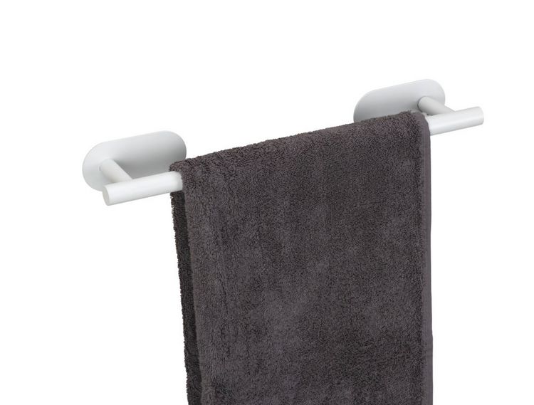 Produktbild: Turbo-Loc&reg; Badetuchstange Uno Mod. Orea White matt, 40 cm, aus rostfreiem Edelstahl