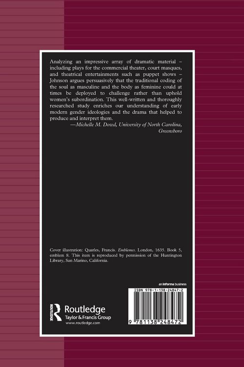 Produktbild: Staging Women and the Soul-Body Dynamic in Early Modern England