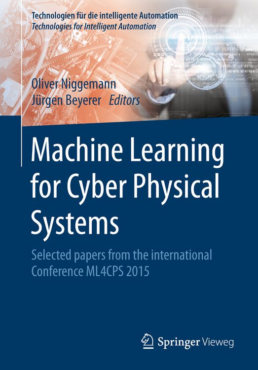 Produktbild: Machine Learning for Cyber Physical Systems