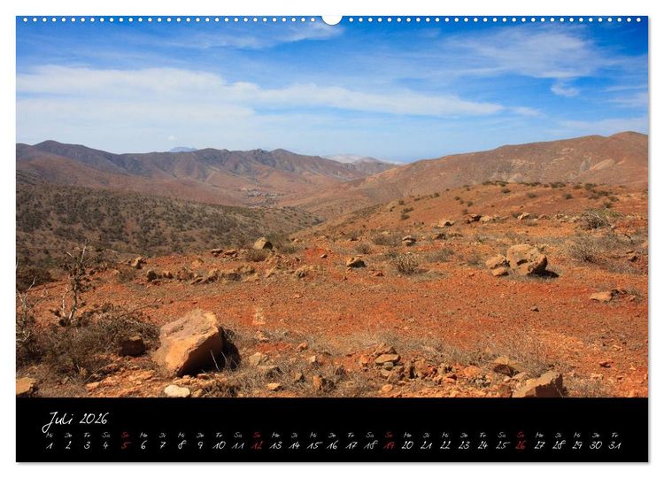 Produktbild: Fuerteventura (Wandkalender 2026 DIN A2 quer), CALVENDO Monatskalender