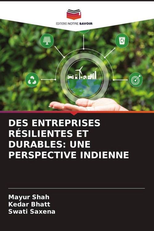 Produktbild: Des Entreprises R&eacute;silientes Et Durables: Une Perspective Indienne