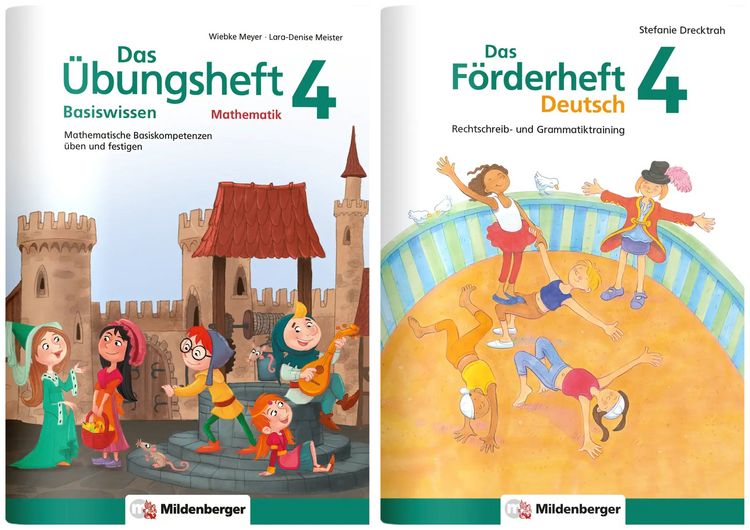 Produktbild: Sicher ins 5. Schuljahr &ndash; Paket: F&ouml;rderprogramm Rechnen &ndash; Schreiben &ndash; Grammatik &middot; Klasse 4
