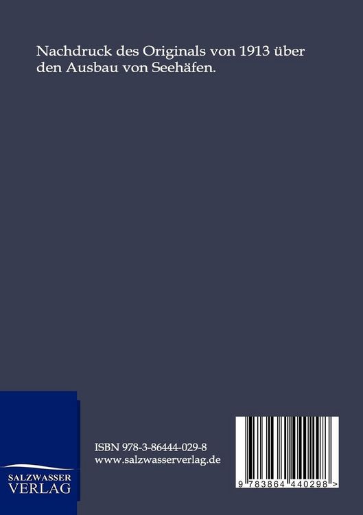 Produktbild: Seehafenbau