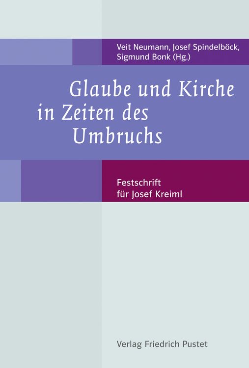 Produktbild: Glaube und Kirche in Zeiten des Umbruchs