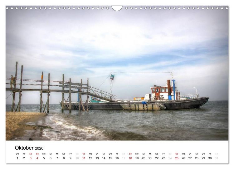 Produktbild: sch&ouml;nes Texel (Wandkalender 2026 DIN A3 quer), CALVENDO Monatskalender