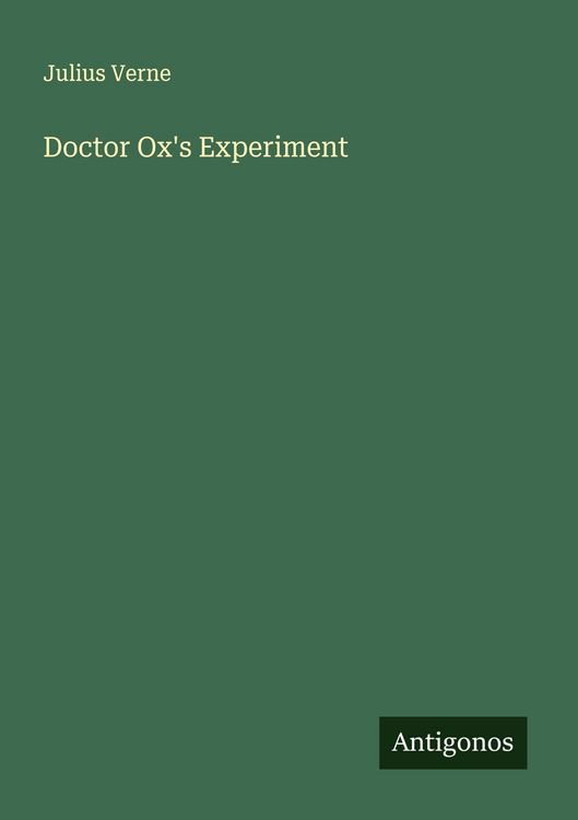 Produktbild: Doctor Ox's Experiment