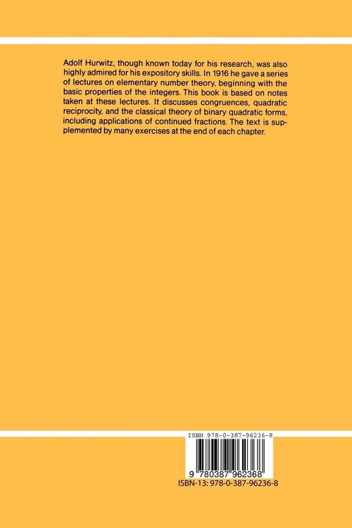 Produktbild: Lectures on Number Theory