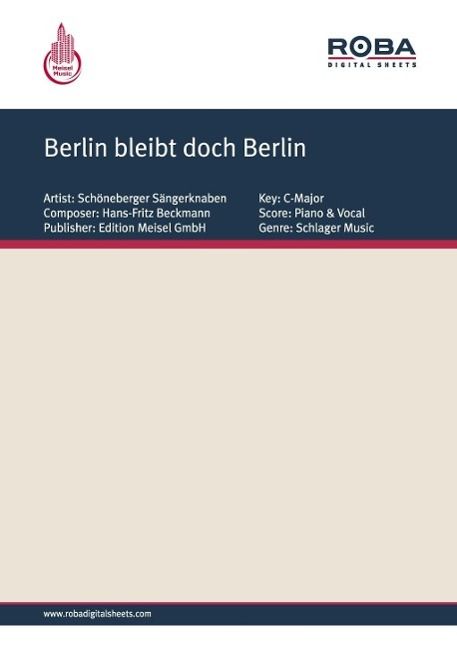 Produktbild: Berlin bleibt doch Berlin