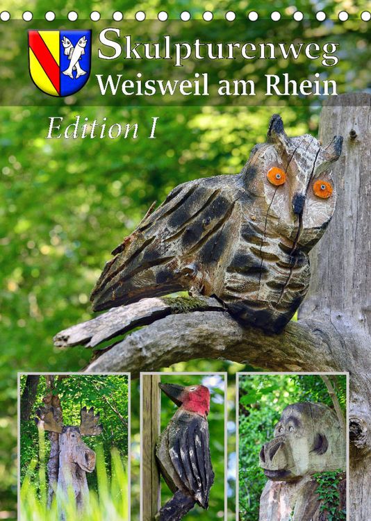 Produktbild: Skulpturenweg Weisweil am Rhein - Edition I (Tischkalender 2022 DIN A5 hoch)