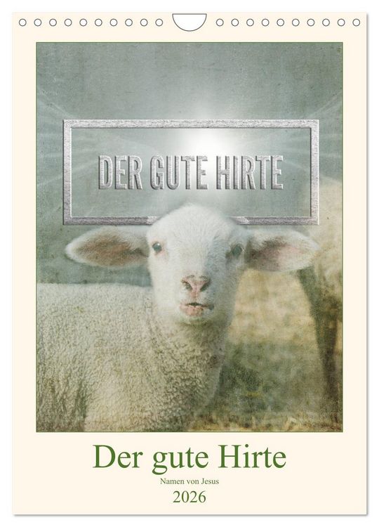 Produktbild: Namen von Jesus (Wandkalender 2026 DIN A4 hoch), CALVENDO Monatskalender