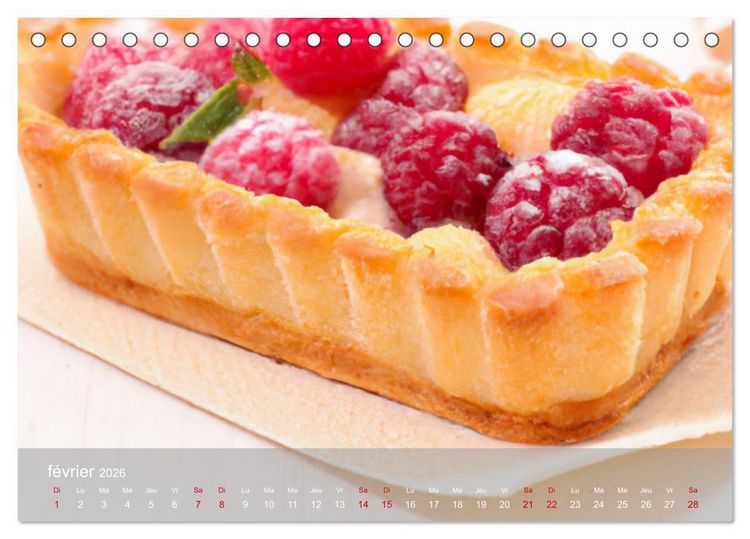 Produktbild: Plaisirs interdits (Calendrier de bureau 2026 DIN A5 vertical), CALVENDO calendrier mensuel