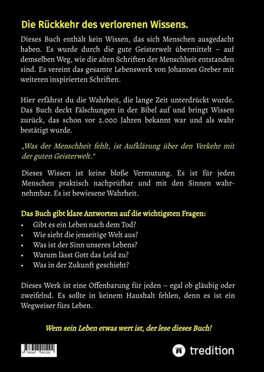Produktbild: 3.Auflage Das geheime Wissen &ndash; Das wichtigste Buch f&uuml;r die Menschheit!