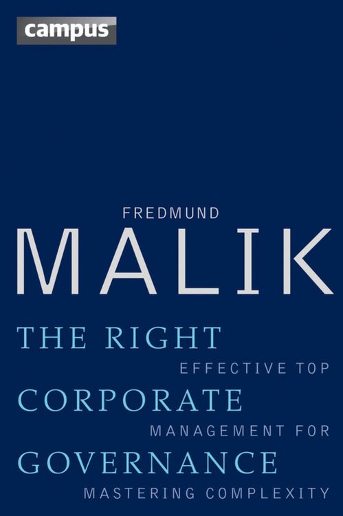 Produktbild: The Right Corporate Governance