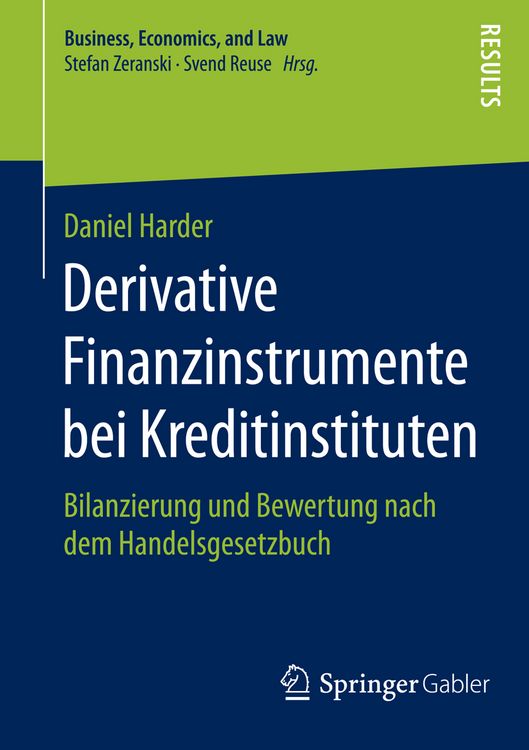 Produktbild: Derivative Finanzinstrumente bei Kreditinstituten