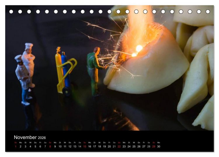 Produktbild: Die wahren K&ouml;che (Tischkalender 2026 DIN A5 quer), CALVENDO Monatskalender