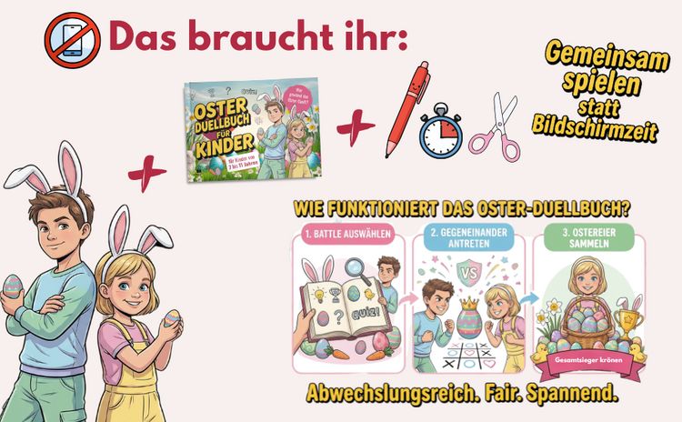 Produktbild: Oster Duellbuch f&uuml;r Kinder
