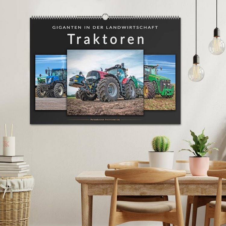 Produktbild: Traktoren - Giganten in der Landwirtschaft (Wandkalender 2026 DIN A2 quer), CALVENDO Monatskalender