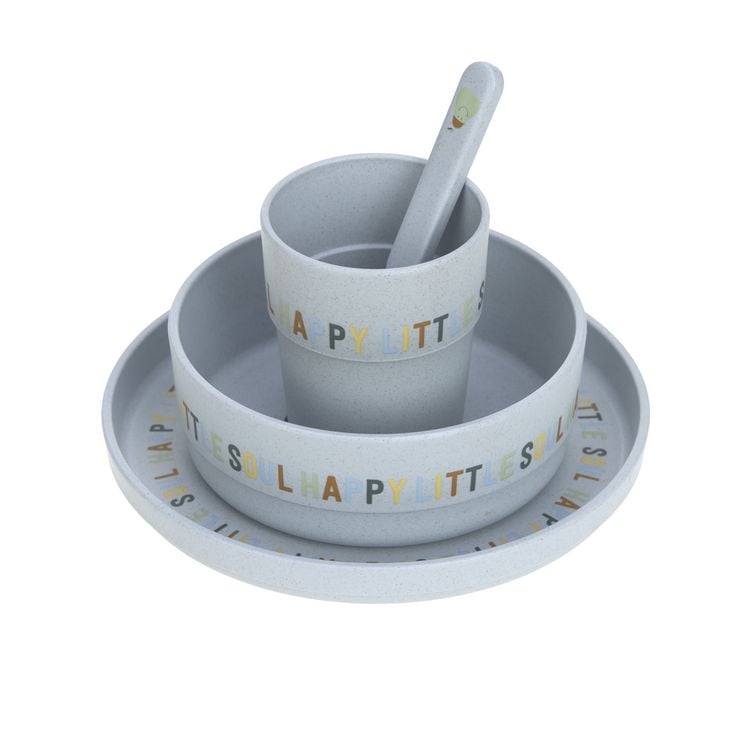Produktbild: Dish Set PP/Cellulose Happy Fruits Lemon