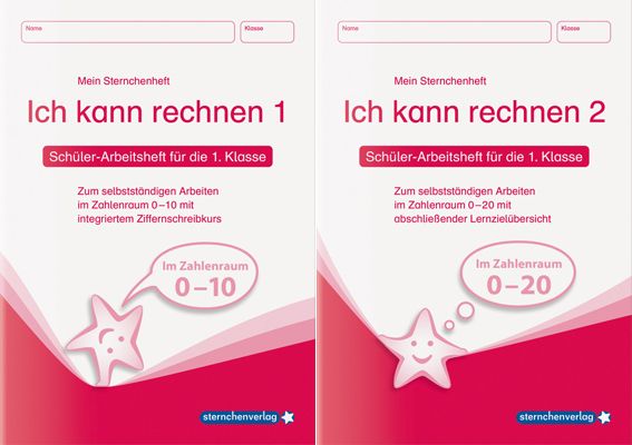 Produktbild: Ich kann rechnen 1 und 2 - Sch&uuml;lerarbeitshefte f&uuml;r die 1. Klasse