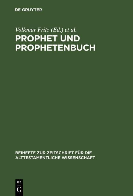 Produktbild: Prophet und Prophetenbuch
