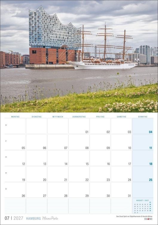 Produktbild: Hamburg &hellip;meine Perle Kalender 2027