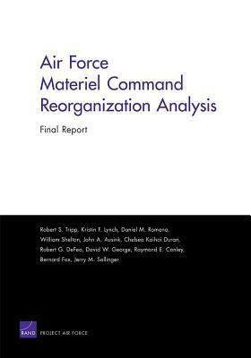 Produktbild: Air Force Materiel Command Reorganization Analysis