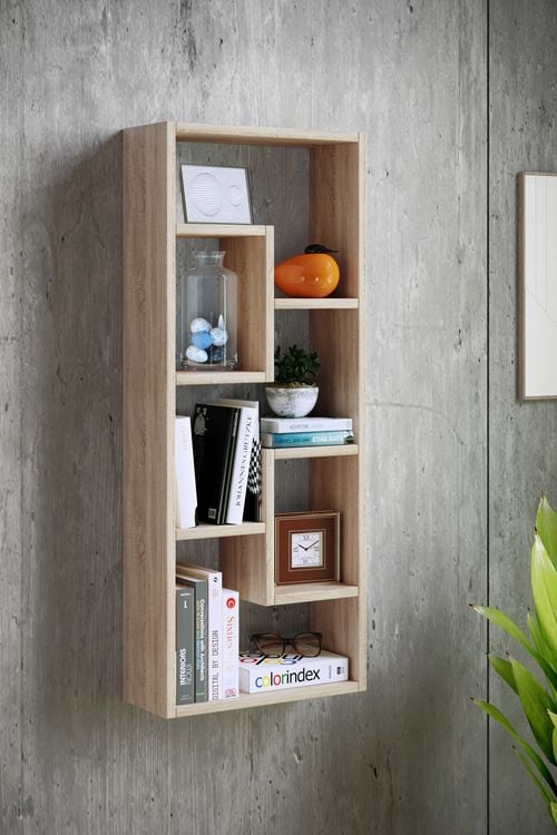 Produktbild: Holz Wandregal Wandboard H&auml;ngeregal Board Vilota