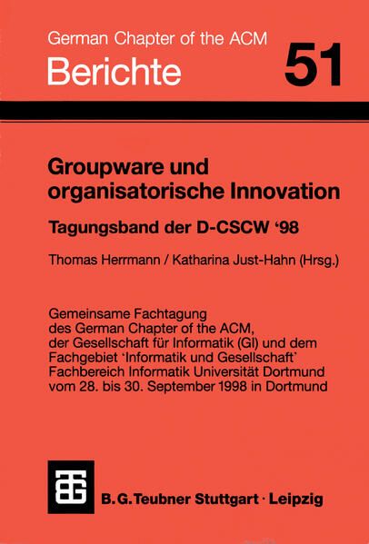 Produktbild: Groupware und organisatorische Innovation
