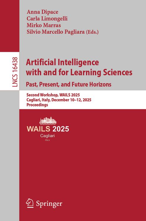 Produktbild: Artificial Intelligence with and for Learning Sciences. Past, Present, and Future Horizons