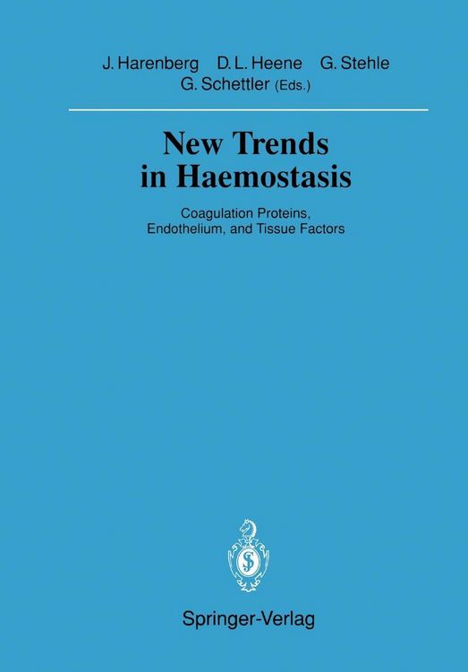 Produktbild: New Trends in Haemostasis