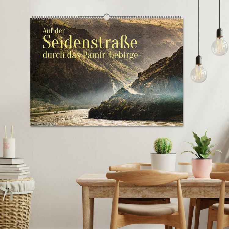 Produktbild: Auf der Seidenstra&szlig;e durch das Pamir-Gebirge (Wandkalender 2027 DIN A2 quer), CALVENDO Monatskalender