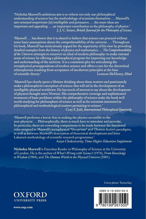 Produktbild: The Comprehensibility of the Universe