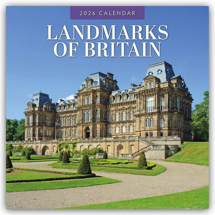 Produktbild: Landmarks of Britain – Sehenswürdigkeiten Großbritanniens 2026 – 16-Monatskalender