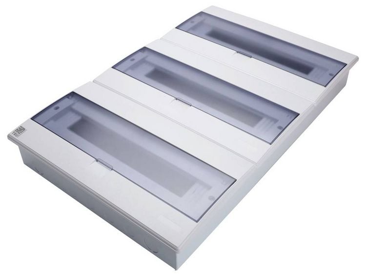 Produktbild: TRU COMPONENTS TC-GYB5-60 Installationsverteiler 438 x 690 x 95 ABS, PC, Stahl 1St.