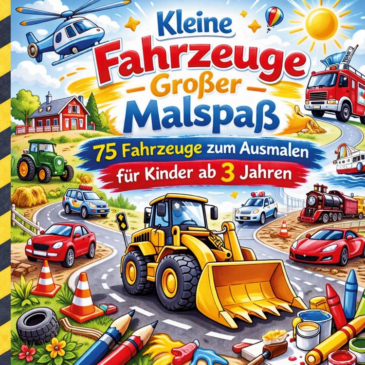 Produktbild: Kleine Fahrzeuge - Gro&szlig;e Malspa&szlig;