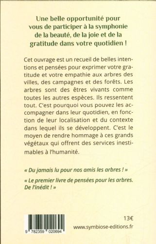 Produktbild: Pens&eacute;es pour les arbres : pri&egrave;res, intentions, odes...
