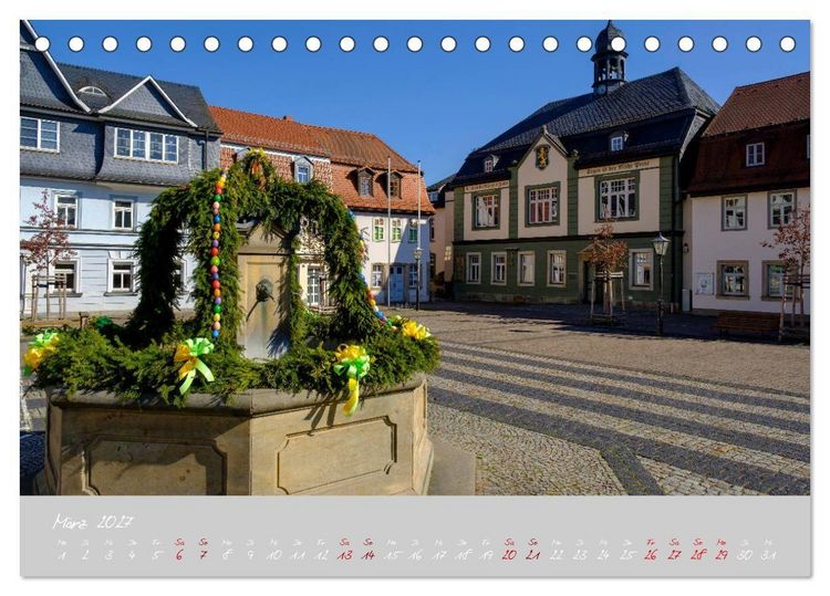 Produktbild: Th&uuml;ringer Wald Das Gr&uuml;ne Herz Deutschlands (Tischkalender 2027 DIN A5 quer), CALVENDO Monatskalender