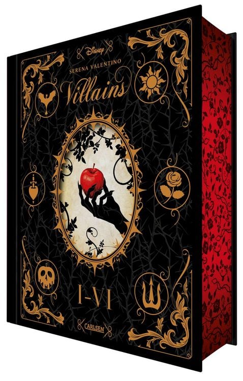 Produktbild: Disney Villains: Villains Band I-VI: Luxusausgabe mit Farbschnitt im d&uuml;steren Dark-Fantasy-Setting