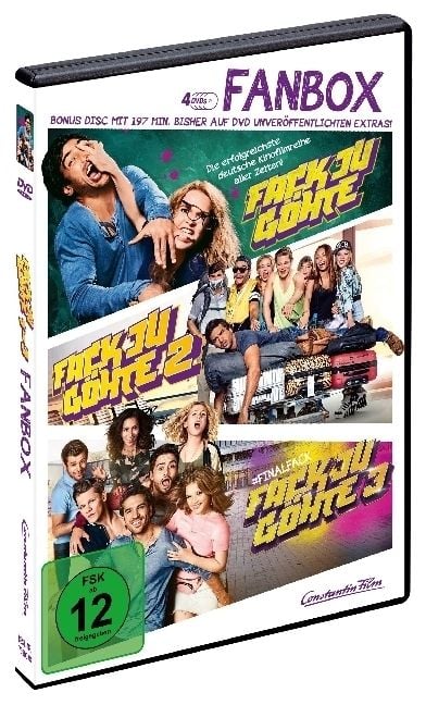 Produktbild: Fack Ju G&ouml;hte 1-3 - Fan Box (+ Bonus-Disc) [3 DVDs]