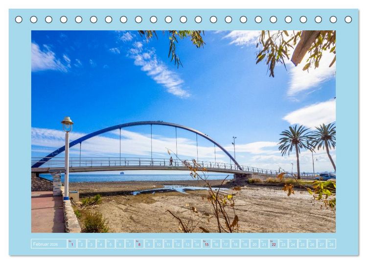 Produktbild: Ein Herz f&uuml;r M&aacute;laga (Tischkalender 2026 DIN A5 quer), CALVENDO Monatskalender