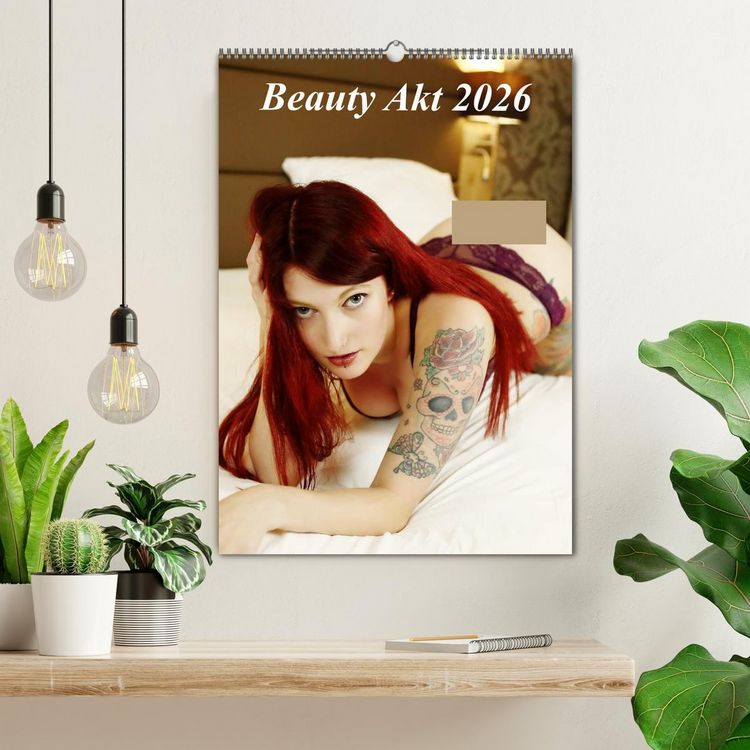 Produktbild: Beauty Akt 2026 (Wandkalender 2026 DIN A2 hoch), CALVENDO Monatskalender