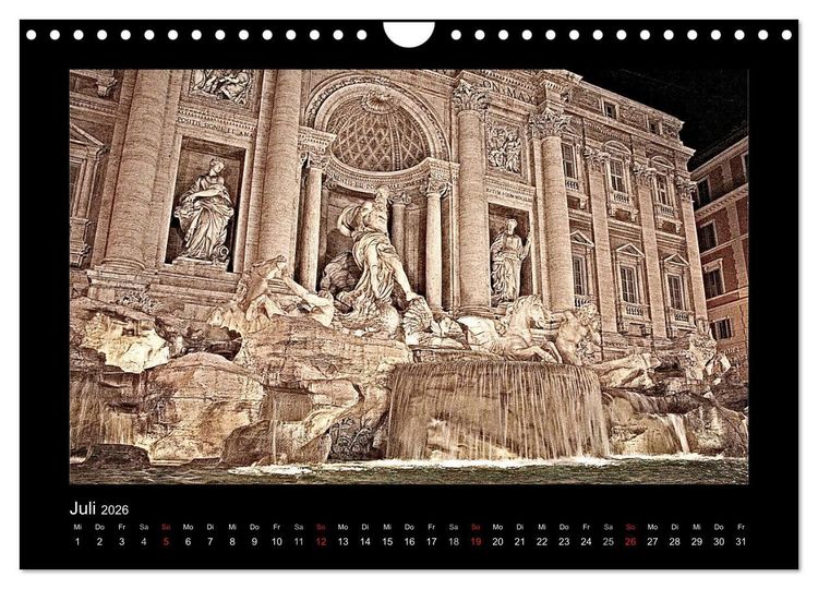 Produktbild: Roma (Wandkalender 2026 DIN A4 quer), CALVENDO Monatskalender